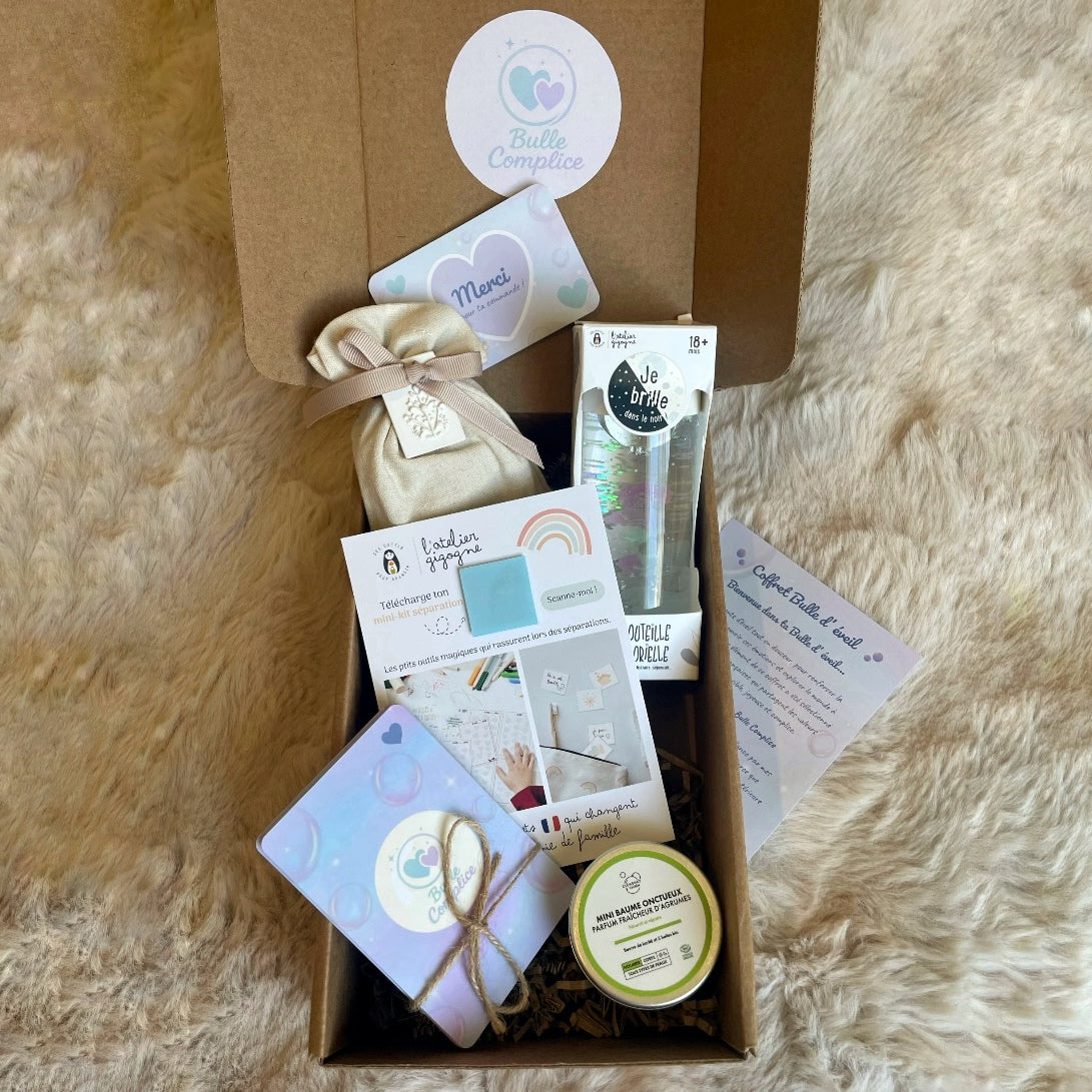 Coffret Bulle d'éveil - éveiller les sens - 1 an et +