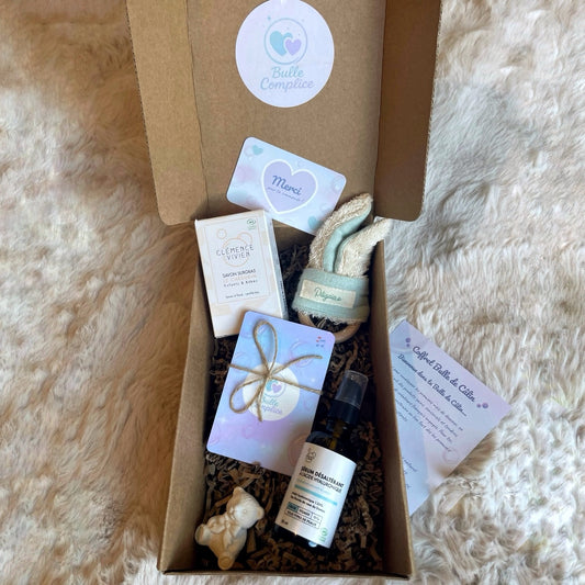 Coffret Bulle de Câlin - accompagner les premiers mois de bébé avec maman - 0-12 mois