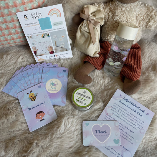 Coffret Bulle d'éveil - éveiller les sens - 1 an et +