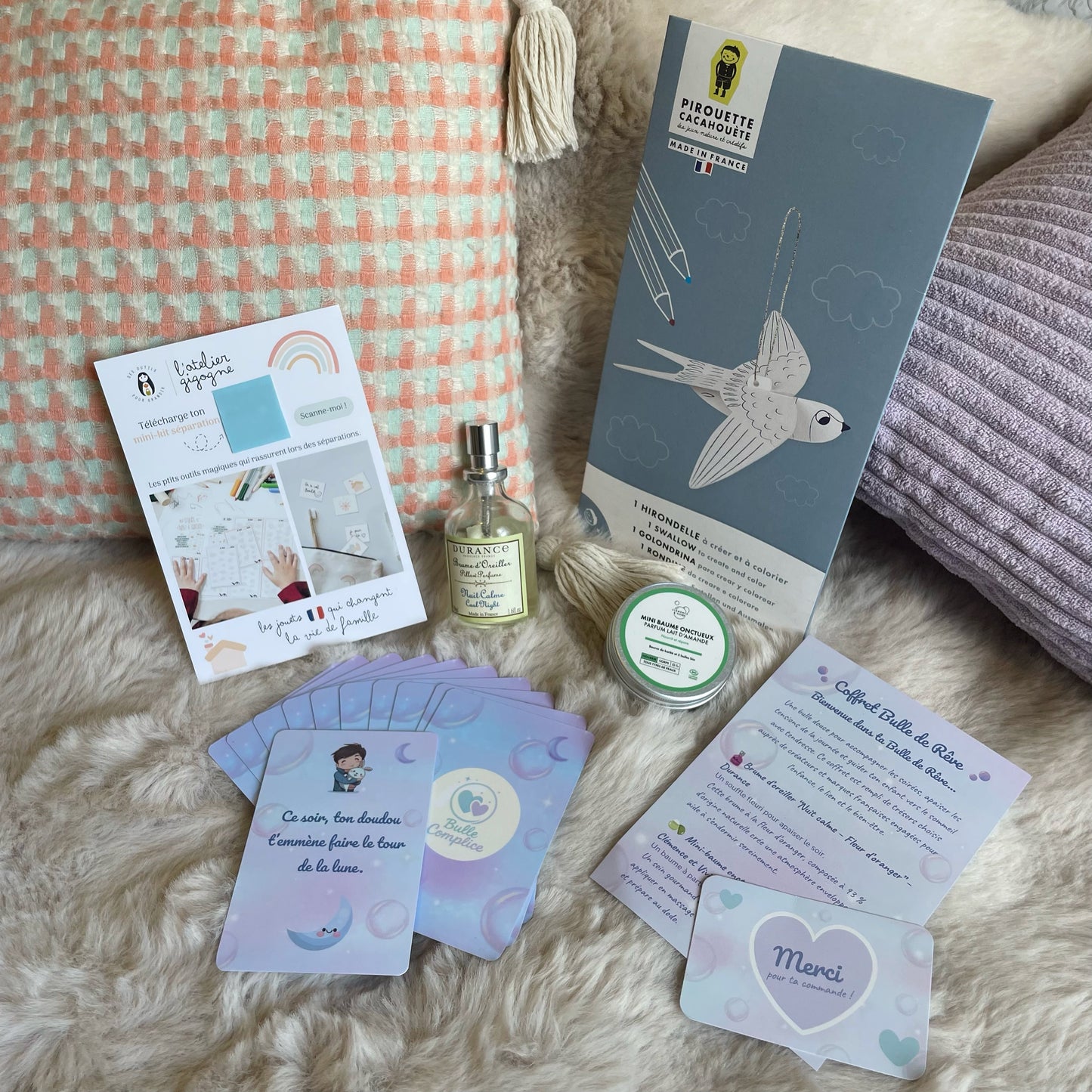 Coffret Bulle de Rêve - créer une routine du soir - 3 ans et +