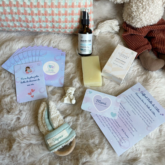 Coffret Bulle de Câlin - accompagner les premiers mois de bébé avec maman - 0-12 mois