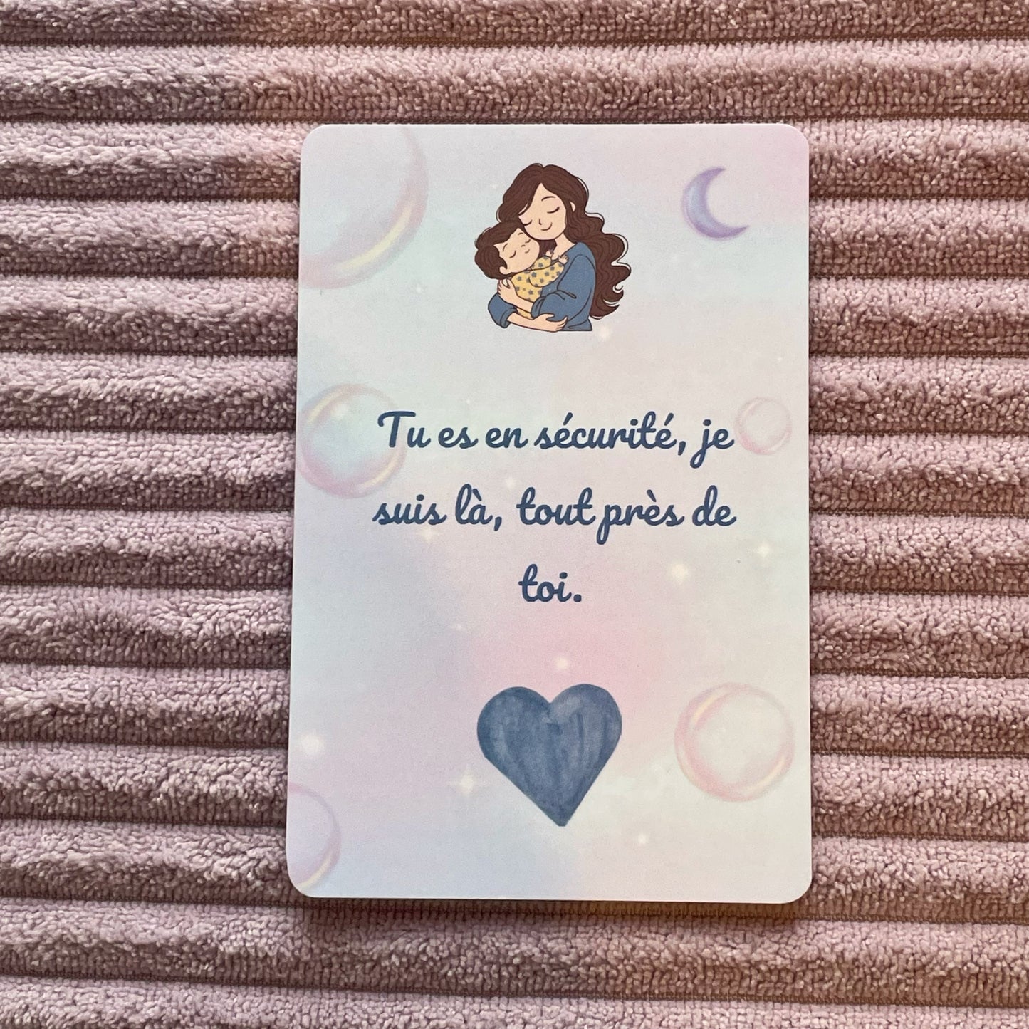 Les cartes "Rituel du soir"