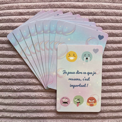 Les cartes "Confiance en soi"