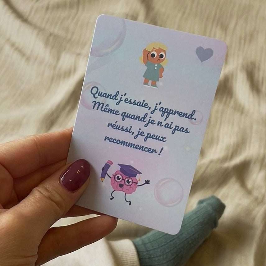 Les cartes "Confiance en soi"