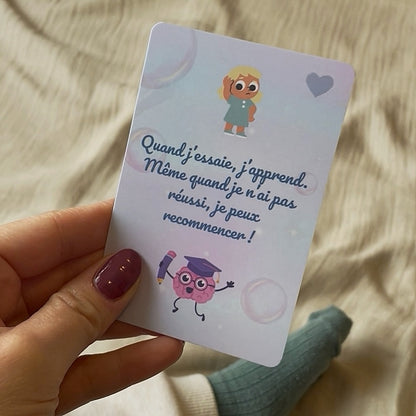 Les cartes "Confiance en soi"