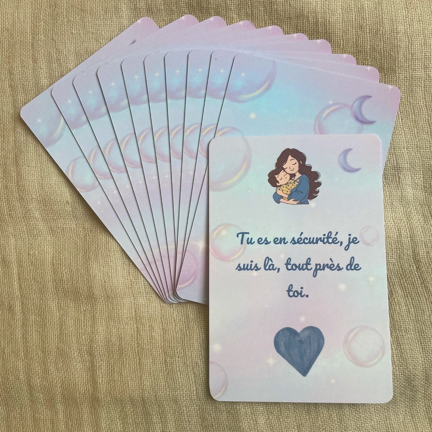 Les cartes "Rituel du soir"