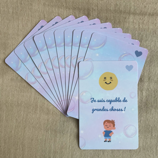 Les cartes "Confiance en soi"