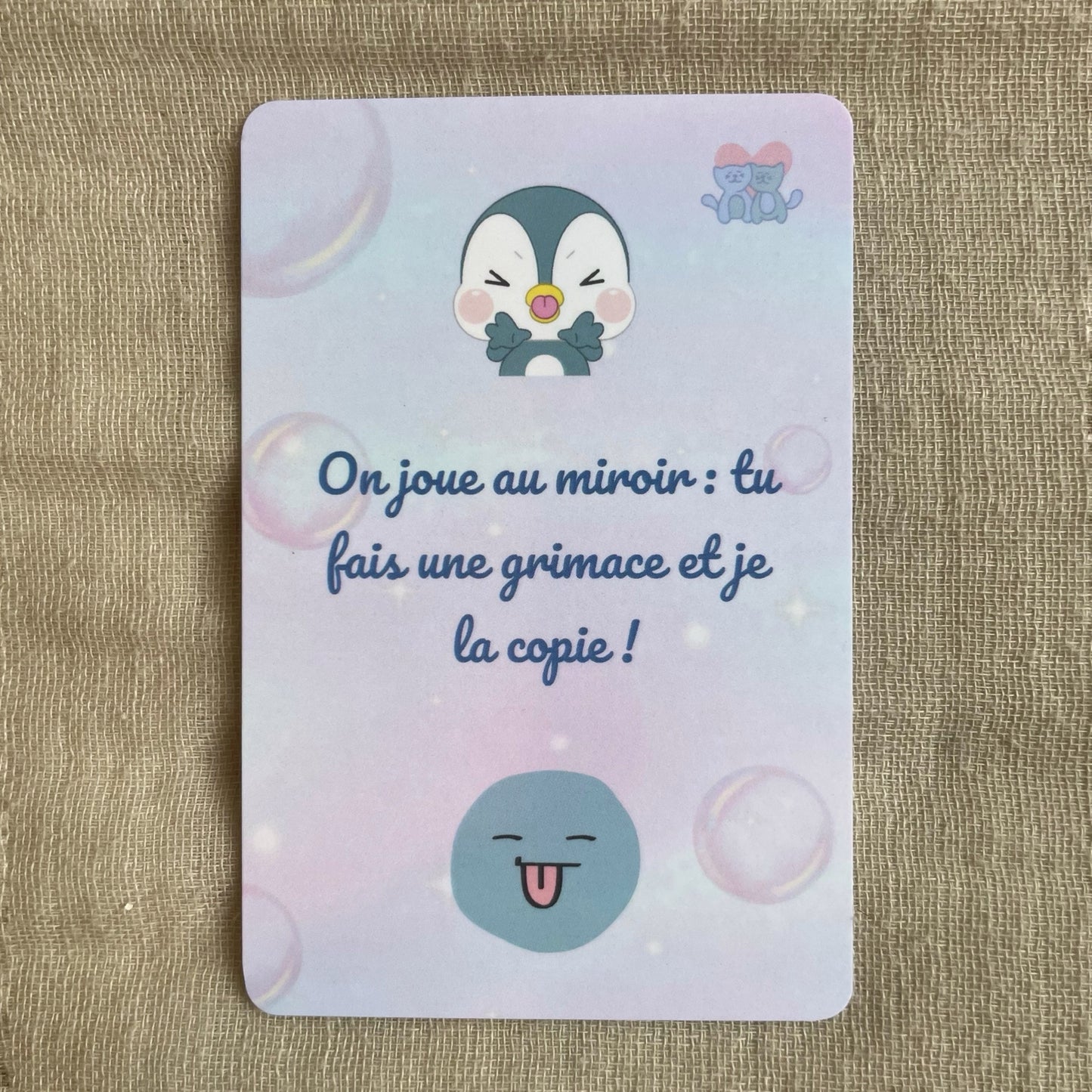 Les cartes "Rituel complice"