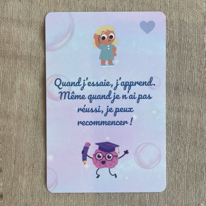 Les cartes "Confiance en soi"